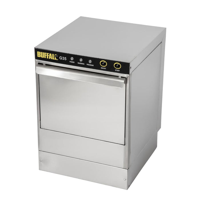 Buffalo Countertop Glasswasher 350x 350mm Baskets Buffalo