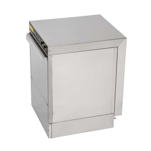 Buffalo Undercounter Glasswasher with Drain Pump 400x400mm Baskets Buffalo