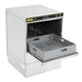 Buffalo Undercounter Glasswasher with Drain Pump 500x500mm Baskets Buffalo