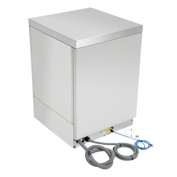 Buffalo Undercounter Dishwasher with Drain Pump 500m x 500mm Baskets Buffalo