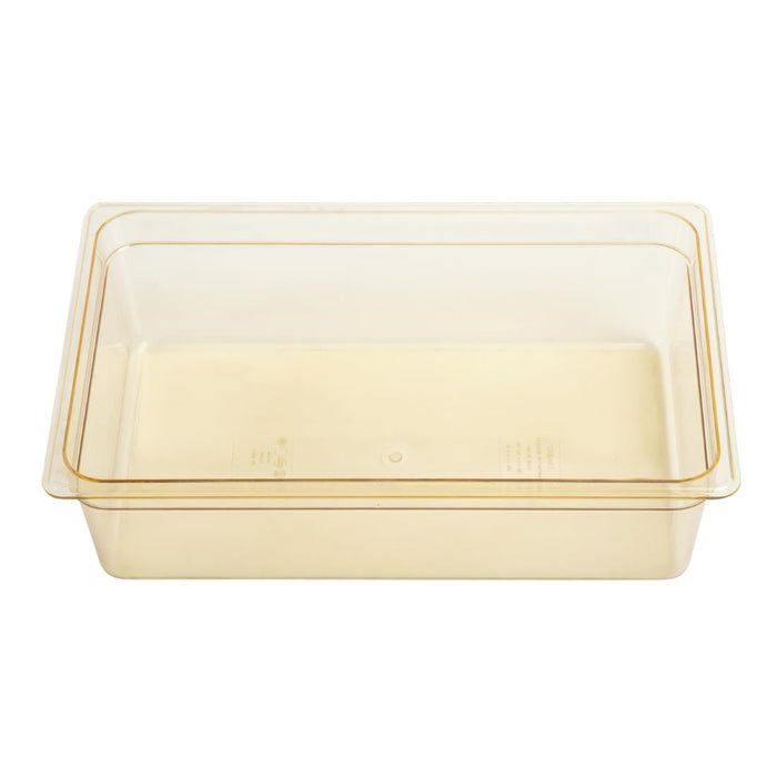 Cambro High Heat Polycarbonate 1/1 Gastronorm Tray 150mm Cambro