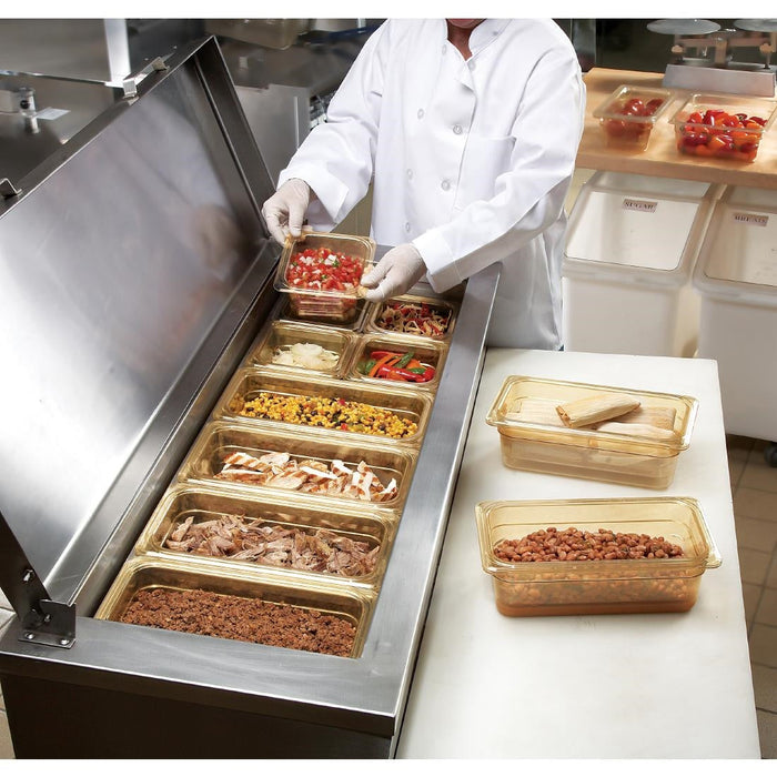 Cambro High Heat 1/6 Gastronorm Food Tray 100mm Cambro