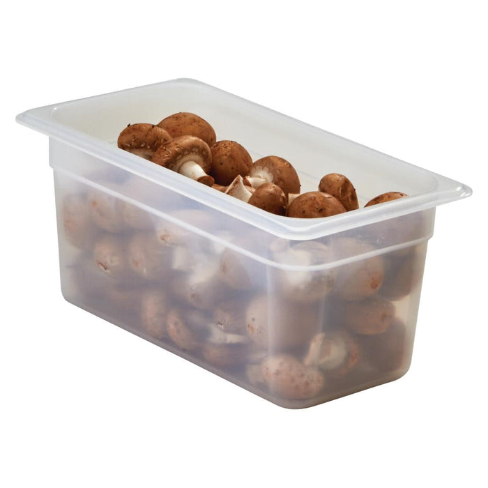 Cambro Polypropylene 1/4 Gastronorm Food Tray 100mm Cambro