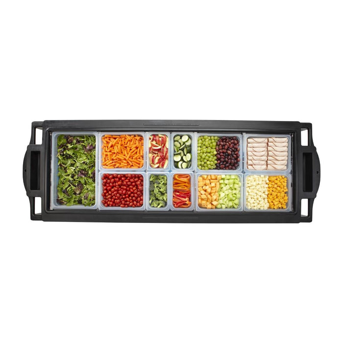 Cambro Polypropylene 1/4 Gastronorm Food Tray 100mm Cambro