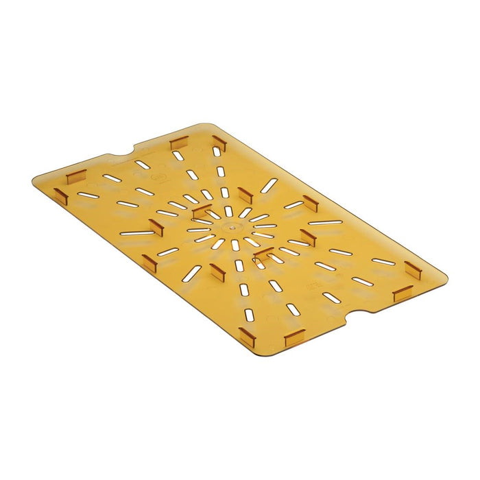 Drain shelf for use with 1/1 GN High Heat Food Trays