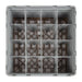Cambro Camrack Beige 16 Compartments Max Glass Height 257mm Cambro