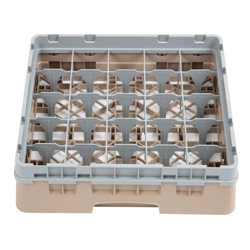 Cambro Camrack Beige 25 Compartments Max Glass Height 92mm Cambro