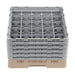 Cambro Camrack Beige 25 Compartments Max Glass Height 257mm Cambro