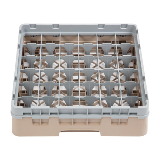 Cambro Camrack Beige 36 Compartments Max Glass Height 92mm Cambro