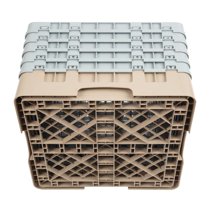 Cambro Camrack Beige 36 Compartments Max Glass Height 257mm Cambro