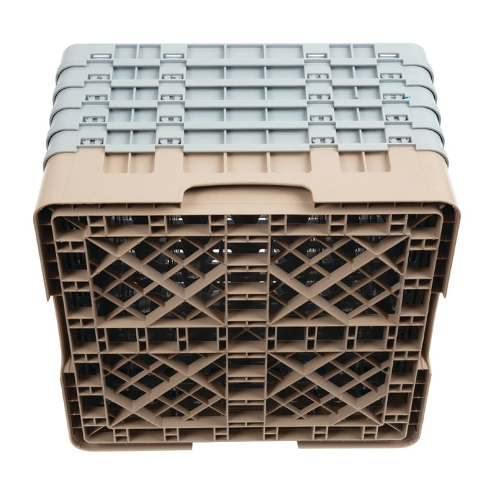 Cambro Camrack Beige 49 Compartments Max Glass Height 257mm Cambro