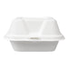 Vegware Compostable Bagasse Burger Boxes 152mm (500 Pack) Vegware