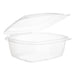Vegware Compostable PLA Hinged-Lid Deli Containers 680ml / 24oz (200 Pack) Vegware