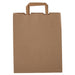 Vegware Compostable Recycled Paper Carrier Bags Large (250 Pack) Vegware