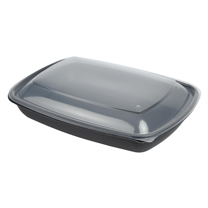 Fastpac Large Rectangular Food Containers 1350ml (150 Pack) FastPac