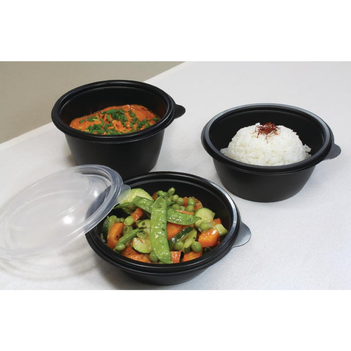 Fastpac Medium Round Food Containers 750ml / 26oz (300 Pack) FastPac