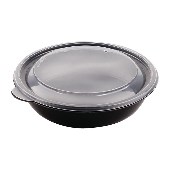 Fastpac Medium Round Food Containers 750ml / 26oz (300 Pack) FastPac