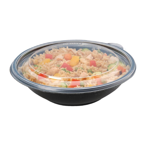 Fastpac Medium Round Food Container Lids 750ml / 26oz and 1000ml / 35oz (300 Pack) FastPac