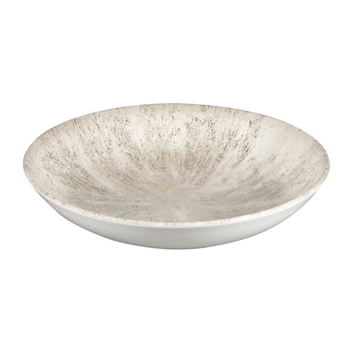 Churchill Studio Prints Stone Coupe Bowls Agate Grey 248mm (12 Pack) Churchill