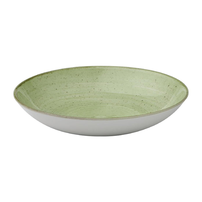 Churchill Stonecast Sage Green Coupe Bowl 248mm (12 Pack) Churchill
