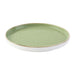 Churchill Stonecast Sage Green Walled Plate 210mm (6 Pack) Churchill