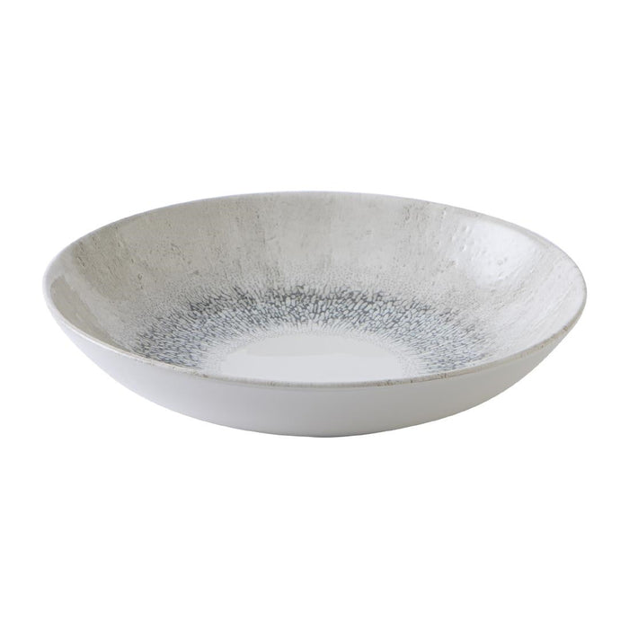 Churchill Studio Prints Fusion Grey Coupe Plate 248mm (12 Pack) Churchill