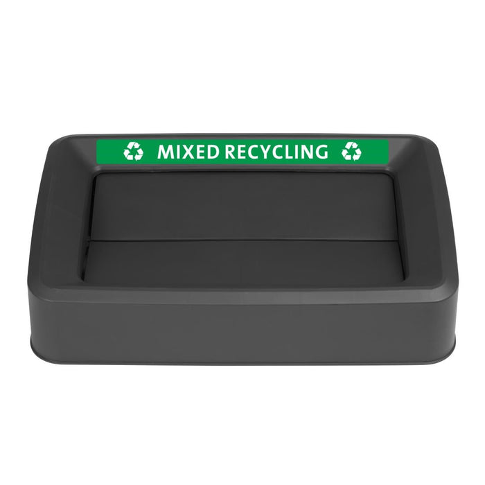 Jantex 60/80Ltr Slim Bin Lid Black Jantex