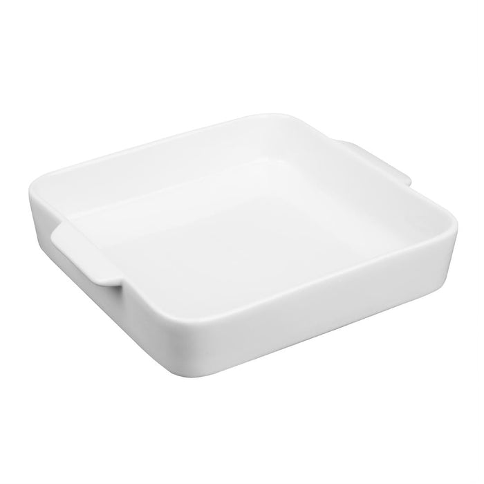 Olympia Whiteware Square Eared Roaster 200x180x40mm (3 Pack) Olympia