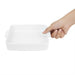 Olympia Whiteware Square Eared Roaster 200x180x40mm (3 Pack) Olympia