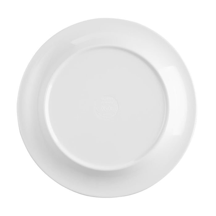 Olympia Kristallon Gala Melamine Blue Rim Plates 268mm (6 Pack) Olympia