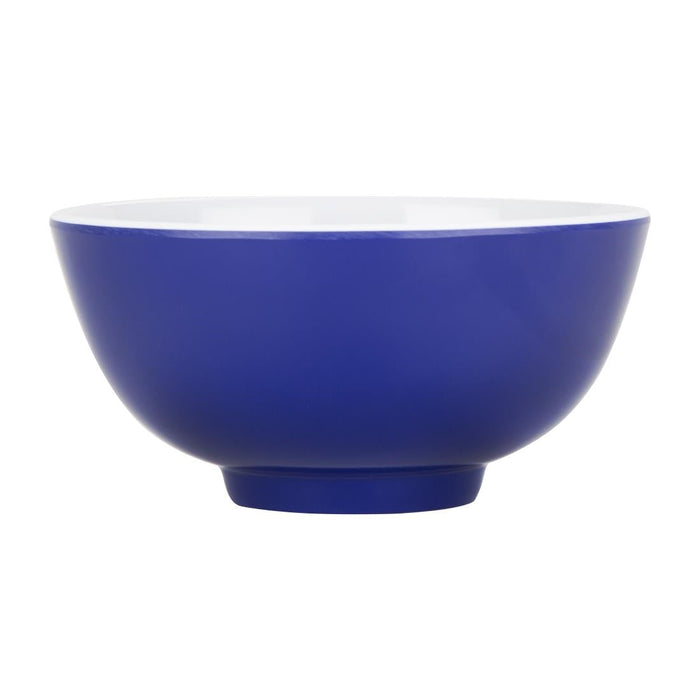 Olympia Kristallon Gala Melamine Bowls Blue 125mm (6 Pack) Olympia