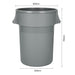 Jantex Heavy-Duty Round Bin Grey 160Ltr Jantex