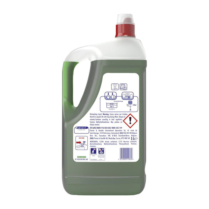Fairy Professional Washing Up Liquid Original 5Ltr (2 Pack) P&G Professional
