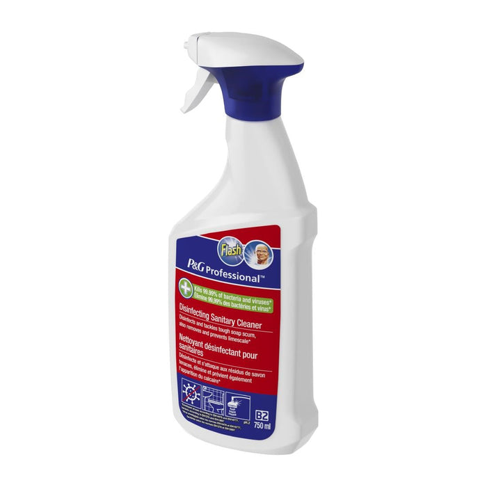 Flash Professional Disinfecting Sanitary Cleaner 750ml (10 Pack) P&G Professional