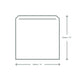Vegware Compostable Paper Sandwich Bags Kraft - 10x10" (1000 Pack) Vegware