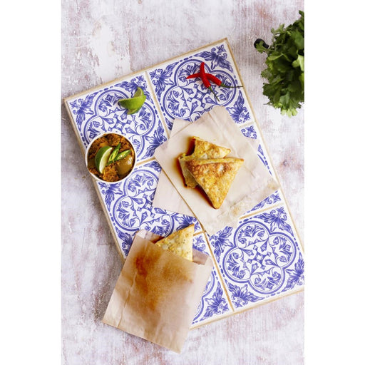 Vegware Compostable Paper Sandwich Bags Kraft - 7x7" (1000 pack) Vegware