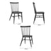 Bolero Windsor Aluminium Black Chairs (4 Pack) Bolero