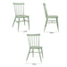Bolero Windsor Aluminium Green Chairs (4 Pack) Bolero