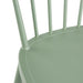 Bolero Windsor Aluminium Green High Stools (2 Pack) Bolero