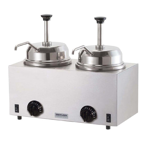 500W. 2x 2.8Ltr warmer