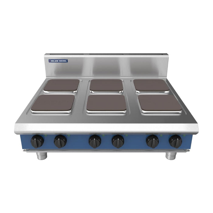 Blue Seal 6 Plate Countertop Hob 15.6kW E516S-B Blue Seal