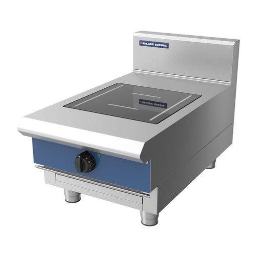 Blue Seal Single Zone Countertop Full Area Induction Hob 5kW IN511F-B Blue Seal