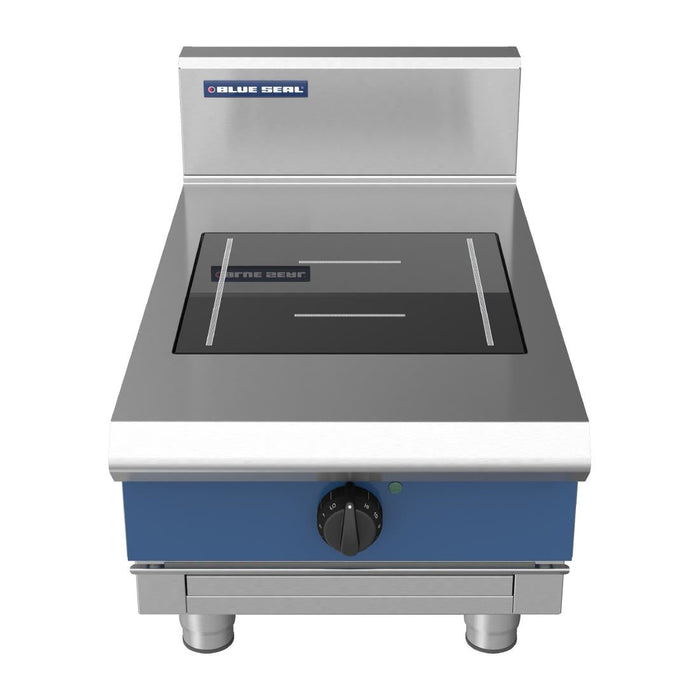 Blue Seal Single Zone Countertop Full Area Induction Hob 5kW IN511F-B Blue Seal