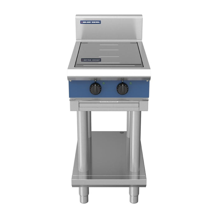 Blue Seal 2 Zone Free Standing Full Area Induction Hob 10kW IN512F-B Blue Seal