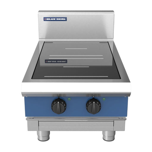 Blue Seal Dual Zone Countertop Induction Hob 10kW IN512R5-B Blue Seal