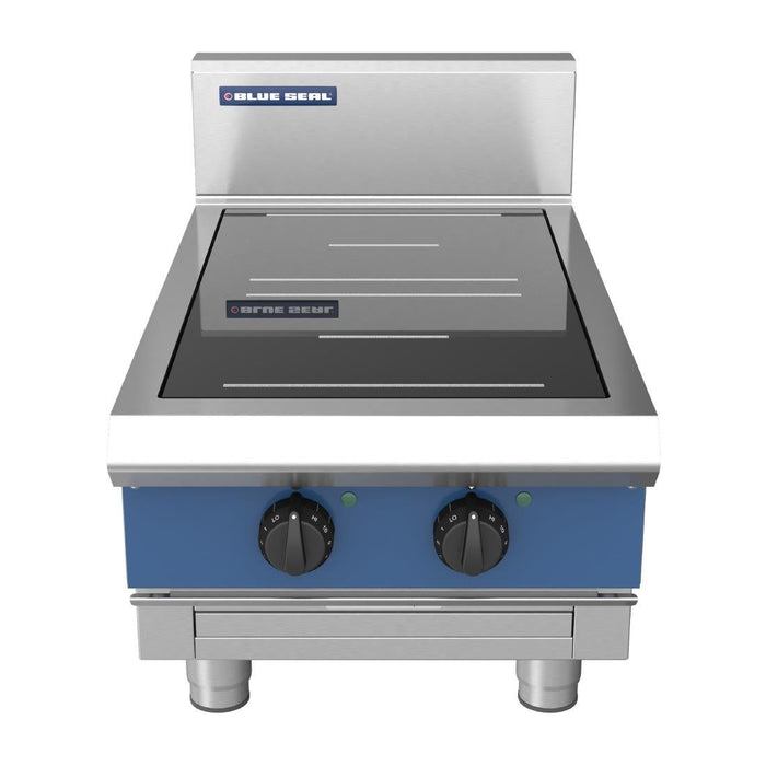 Blue Seal Dual Zone Countertop Induction Hob 10kW IN512R5-B Blue Seal