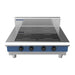 Blue Seal 4 Zone Countertop Full Area Induction Hob 20kW IN514F-B Blue Seal