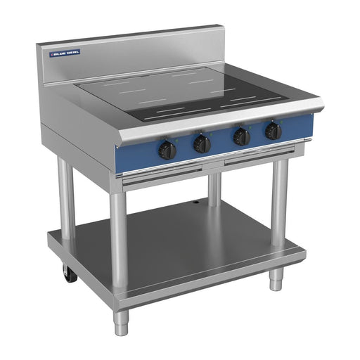 Blue Seal 4 Zone Free Standing Full Area Induction Hob 20kW IN514F-L Blue Seal