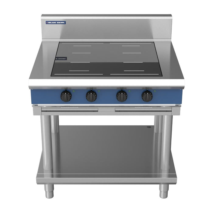Blue Seal 4 Zone Free Standing Full Area Induction Hob 20kW IN514F-L Blue Seal