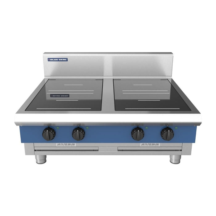 Blue Seal 4 Zone Countertop Induction Hob 20kW IN514R5-B Blue Seal